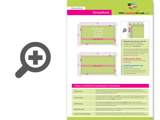 Product Bild stempelkarten_quer_4_4_farbig_90_x_50_mm_(beidseitiger_druck)