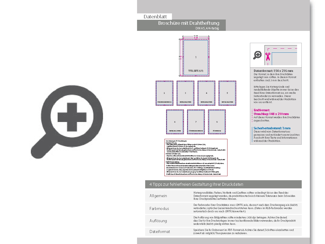 Product Bild brosch__re_mit_drahtheftung__endformat_din_a5__48-seitig