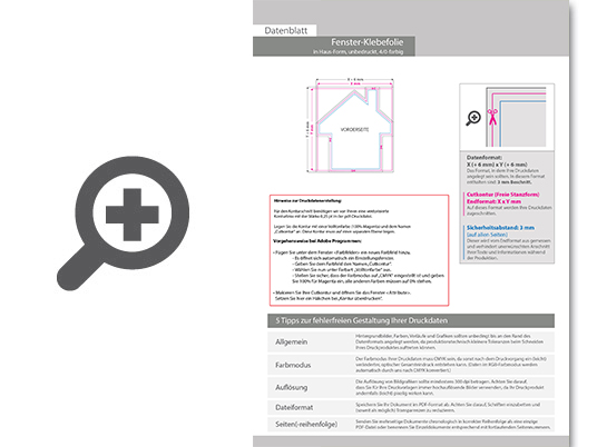 Product Bild fenster-klebefolie_unbedruckt_in_haus-form_konturgeschnitten